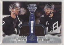 2020 SP Game Used NHL Stadium Series Fabrics Dual Jeff Carter Drew Doughty 01g1