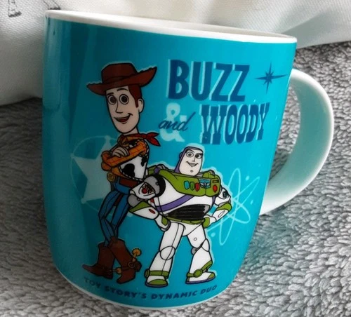 DISNEY PIXAR TOY STORY - BUZZ AND WOODY TOY STORY'S DYNAMIC  DUO CERAMIC MUG