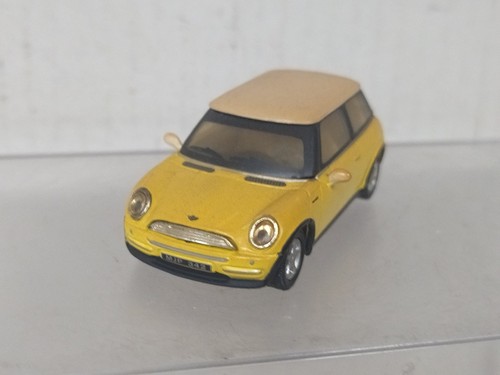 MINI COOPER YELLOW 1:72 HONGWELL SUCIO - Imagen 3 de 6