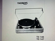 Thorens Td 146 146 Service User Manual Digital