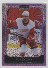 2021-22 O-Pee-Chee Platinum Violet Pixels 35/299 Filip Zadina #145 07g7