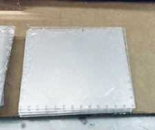 Mattel Vac-U-Form Machine 10 CLEAR plastic sheets / Side Holes NEW Replacement!