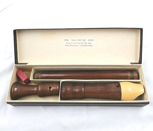  Johannes Adler Magnamusic Baroque F Alto Pearwood Recorder