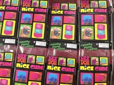 NeeDoh Nice Cube Glitter Glow Squishy Tactile Squeeze Toy, Colors May Vary
