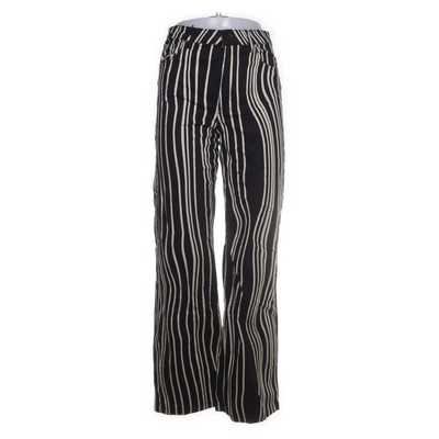 Mango, Hose, Größe: 38, Beige/Schwarz, Baumwolle/Elasthan, Zebra, Damen -TEv