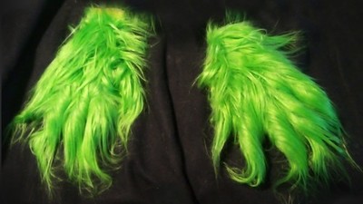 GRINCH 2 GLOVES cosplay Christmas Costume Halloween Christmas night Jack ko FX