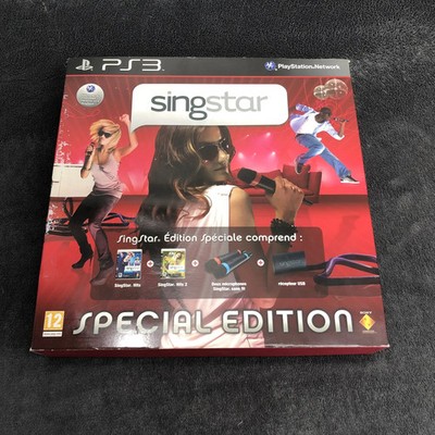 PS3 Singstar Spezialausgabe FRA Sehr Guter Zustand