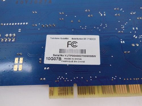 Rocketfish PCI Soundcard 7.1 RF-71SDCD X-FI Xtreme Fidelity - Afbeelding 6 van 6