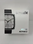Brand New Amazfit Active 2 Premium Version Square Smartwatch - Black Leather