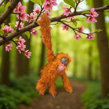 OBI TAN ORANGUTAN THE ORIGINAL 16" INTERACTIVE MONKEY TOY