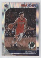 2019-20 Panini NBA Hoops Premium Stock Flash Prizm Lonzo Ball #116 0st9