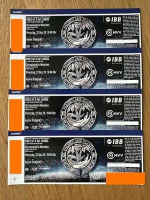   Stehplatz Tickets - BONEZ MC & RAF CAMORA München 22.12.26 Konzert Karten
