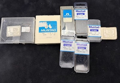 Vintage Mustad 36890 Salmon  Fly Hooks
