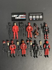 Gi Joe LadyJayeToys Red Shadow Trooper Lanard Fox Baroness Jinx Ace Lot Of 7