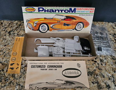 Cunningham Phantom Model Kit AURORA No. 544-79 Vintage MIB NEW Unbuilt