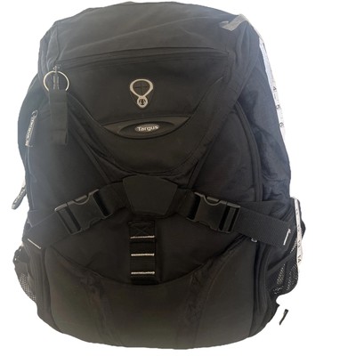 TARGUS MATRIX Notebook Backpack 15  Laptop School Travel Bag Black  Excellent