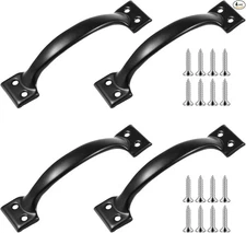 5.4" Gate Handle Iron Metal Screen Door Handle Shed Fence Gate Handles for Wo
