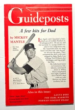 Mickey Mantle  1953 Guideposts Magazine  ( Very Rare)