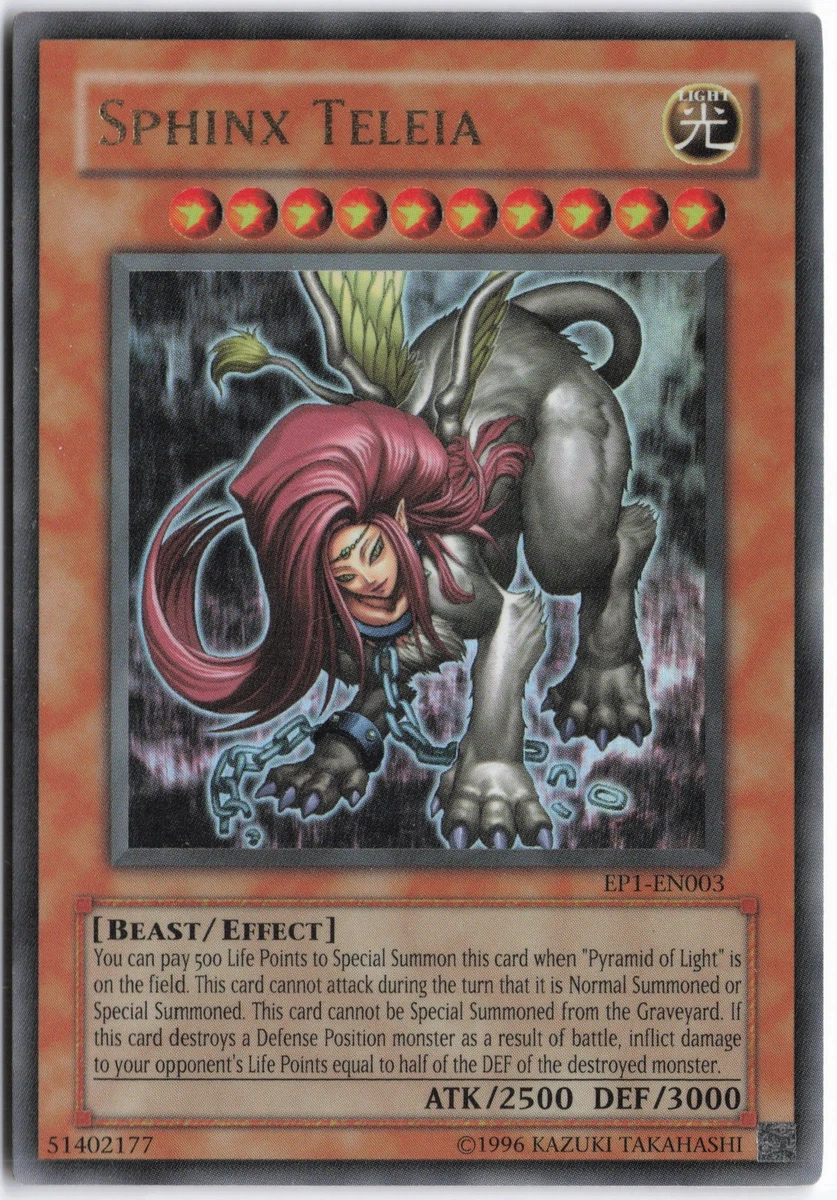 Yugioh Sphinx Teleia for sale | eBay
