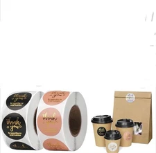 Thank You Stickers For Small Business 500 Pieces 1 Inch Stickers Brand New