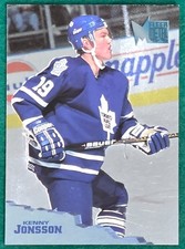 Kenny Jonsson - 1995-96 Fleer Metal #144 - Toronto Maple Leafs Hockey Card