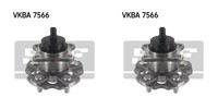 SKF 2X Radnabe Radlagersatz Hinten FüR Toyota Prius Plus Mirai ZVW4 JPD1 W4