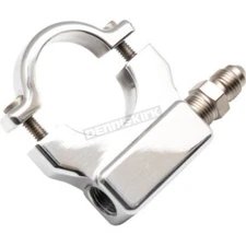 Feuling Parts Chrome 1.25 in. Oil Pressure Gauge Mount - 9056