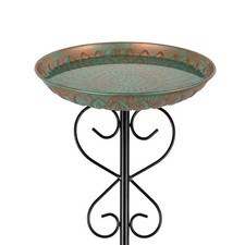 Metal Bird Bath for Outside,Garden Bird Baths for Outdoors