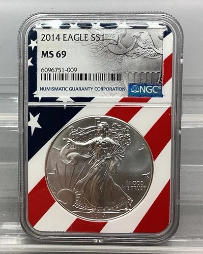 2014 American Silver Eagle - NGC - MS 69