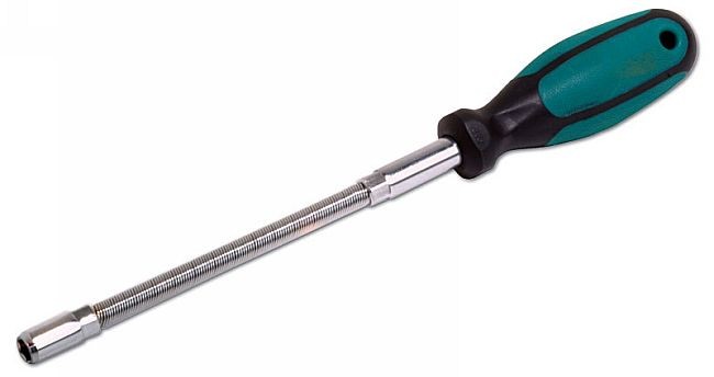 LASER 3323 Hose Clip Driver Flexi Shaft 7 mm Chrome Vanadium Steel Tool Kit