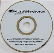Vintage - Microsoft Visual Web Developer 2005 Express Edition