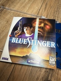 Blue Stinger (Sega Dreamcast) CIB Complete In Box Excellent Condition Minty Disc