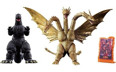 Godzilla vs King Ghidorah 1991 Battle Set Action Figures