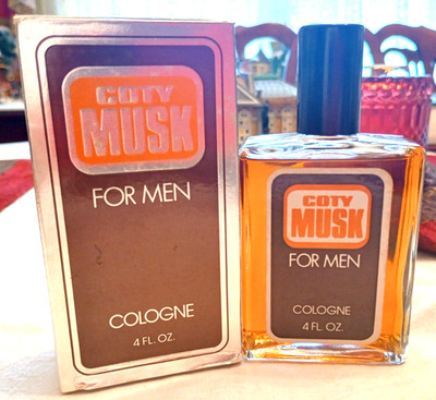 Vintage COTY Musk COLOGNE  4oz - NEW with the  box