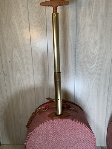 Iris Apfel RARA AVIS 6-teiliges Rollgepäck Schuh Kosmetik Schmuck Tasche rot türkis - Bild 13 von 13
