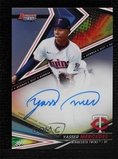 2022 Bowman's Best of Refractor Yasser Mercedes #B22-YME Auto 0jq4