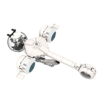 MOC Oblivion Bubble Ship Jack Clones' Transport Bausteine Spielzeug Kinder Geschenk