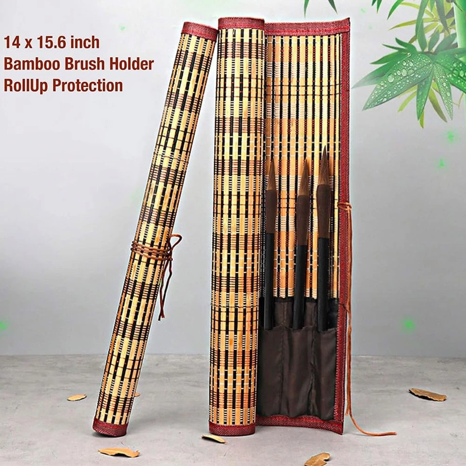 20 PCS Writing Brush Chinese Calligraphy Brush Set Kanji Japanese Sumi - Image 2 of 4