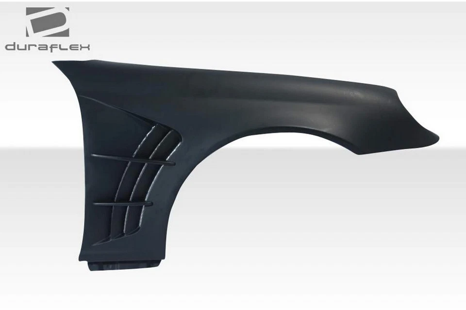 Guardabarros Mercedes Clase C W203 Duraflex W-1 2001-2007 2 piezas Foto 2 de 4