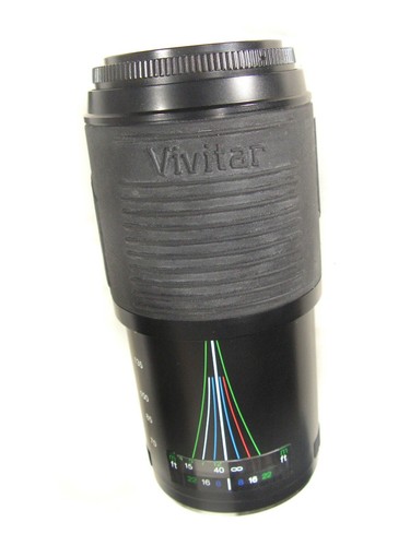 Great-Looking Minolta AF MOUNT MC VIVITAR 70-210MM F/4.5 ZOOM LENS w/ Caps - Picture 6 of 6