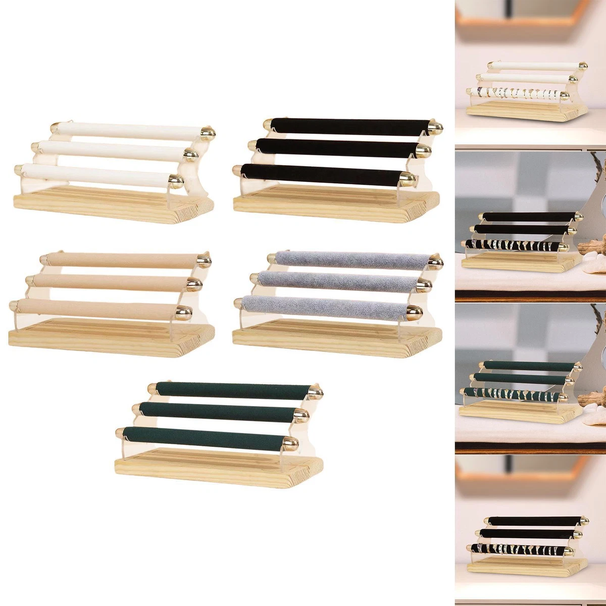Stand up jewelry clearance holder