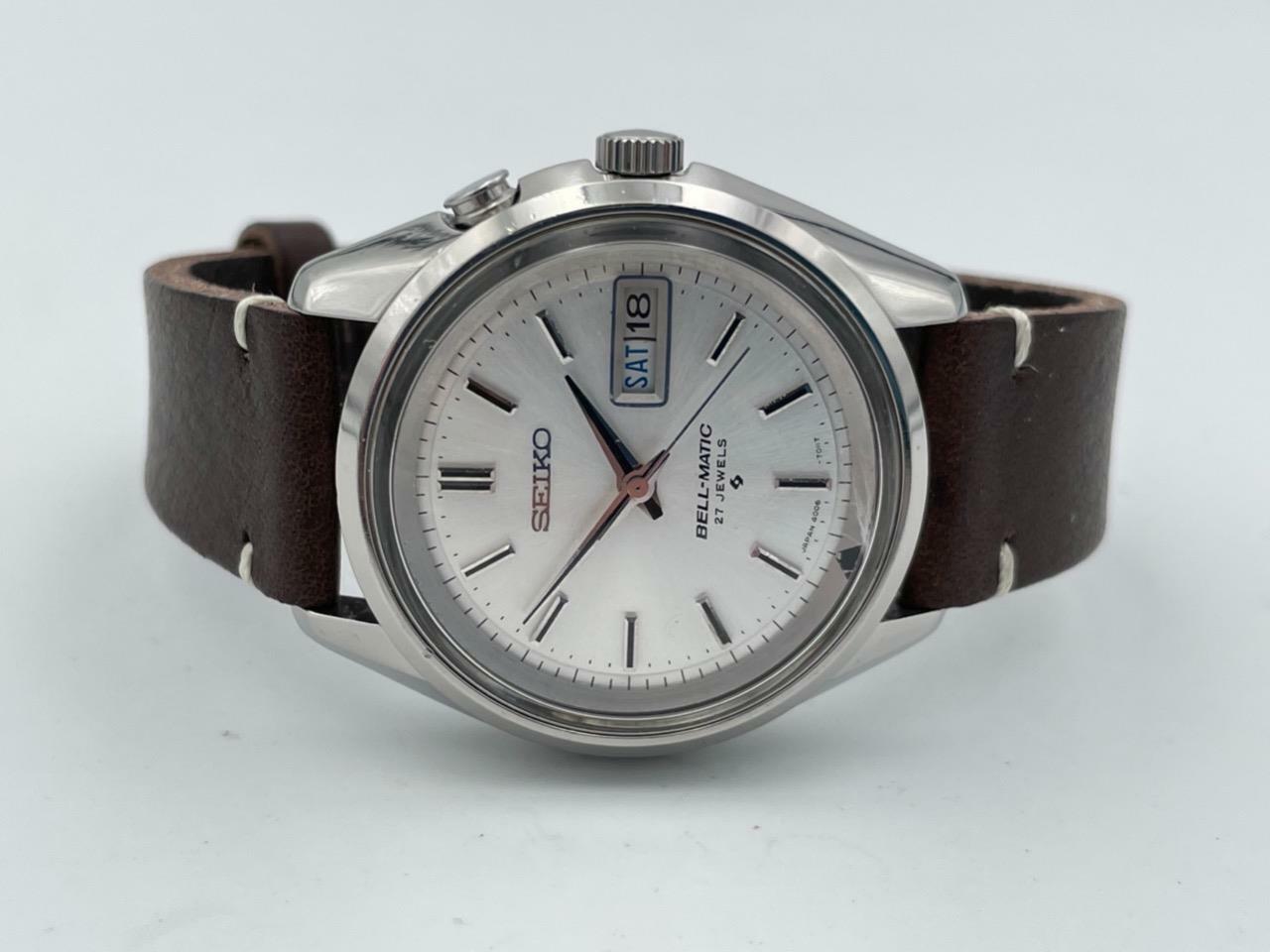 VINTAGE 27J 1975 SEIKO BELL-MATIC 4006-7012 WATCH. | eBay