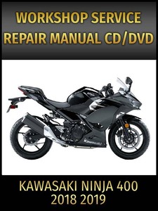 Kawasaki Ninja 400 Service Repair Manual 2018 2019 on CD | eBay