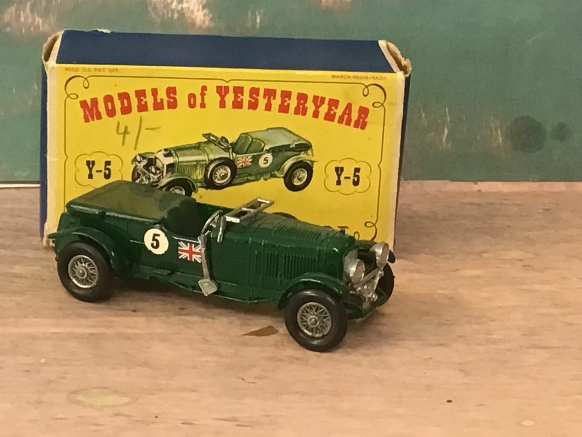 Lesney Matchbox Bentley Models Of Yesteryear 1929 Bentley Lesney