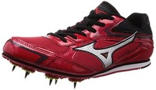 Mizuno Brave Wing 3 Track and Field Long Jump Shoes U1GA1830 red/silver US10