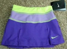 NIKE Dri-fit baby girl skort purple venom 261893-p44 size 2T New