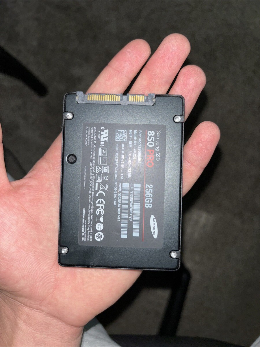 256gb SSD SATA Hard Drive Samsung 850 Pro MZ7KE256 | eBay