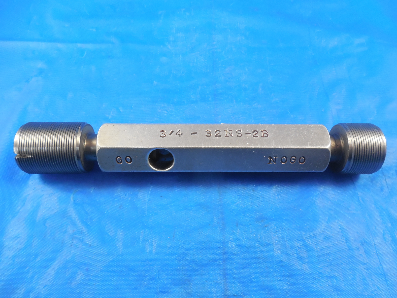 3/4 32 NS 2B DOUBLE LEAD THREAD PLUG GAGE .75 GO NO GO P.D.'S = .7297 & .7344 eBay