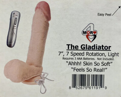 7 THE GLADIATOR Hyper Realistic Soft Skin: 7-Speed Rotating Vibrator Dong/ Dildo | eBay