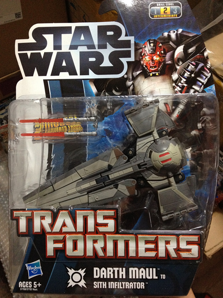 Star Wars Darth Maul Sith Infiltrator Transformers Vintage Action Figure by Hasbro